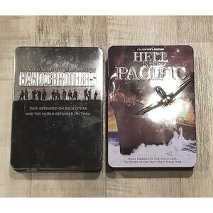 Band of Brothers Complete 6-Disc DVD Set Mini Series + Hell In The Pacific WW2
